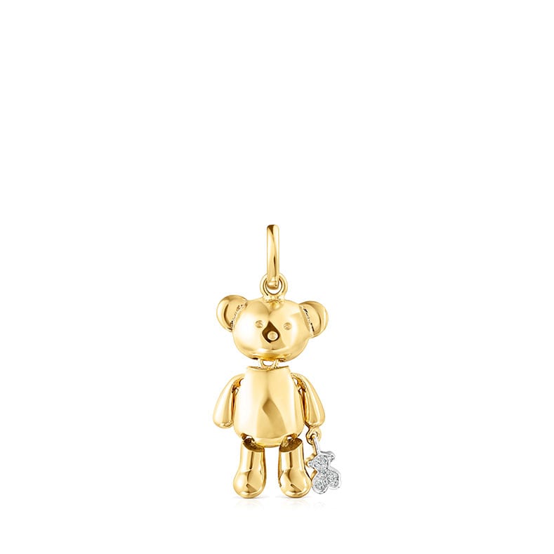 TOUS Teddy Bear jointed pendant 